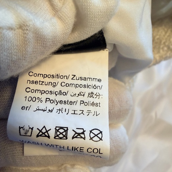 Cream Tweed Shorts – Size L - Picture 8 of 8